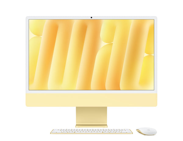 24" APPLE iMAC M4 1TB SSD 32GB RAM 10-CORE CPU 10-CORE GPU YELLOW NANO-TEXTURE